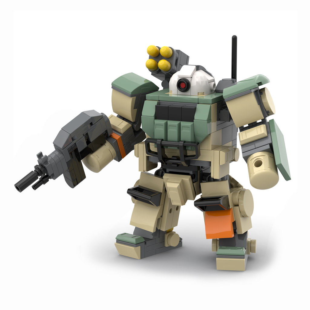 Baby Tactical Mech LEGO MOC front view