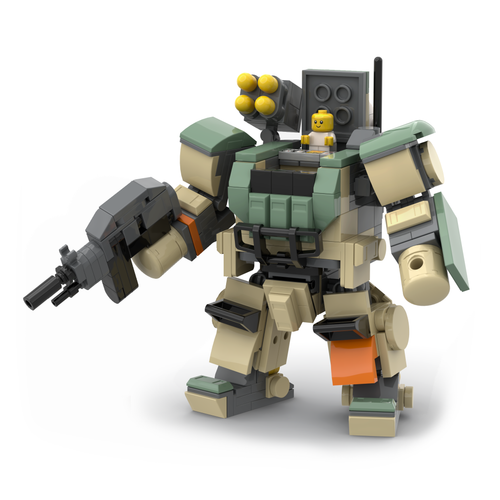 Baby Tactical Mech LEGO MOC alternate angle