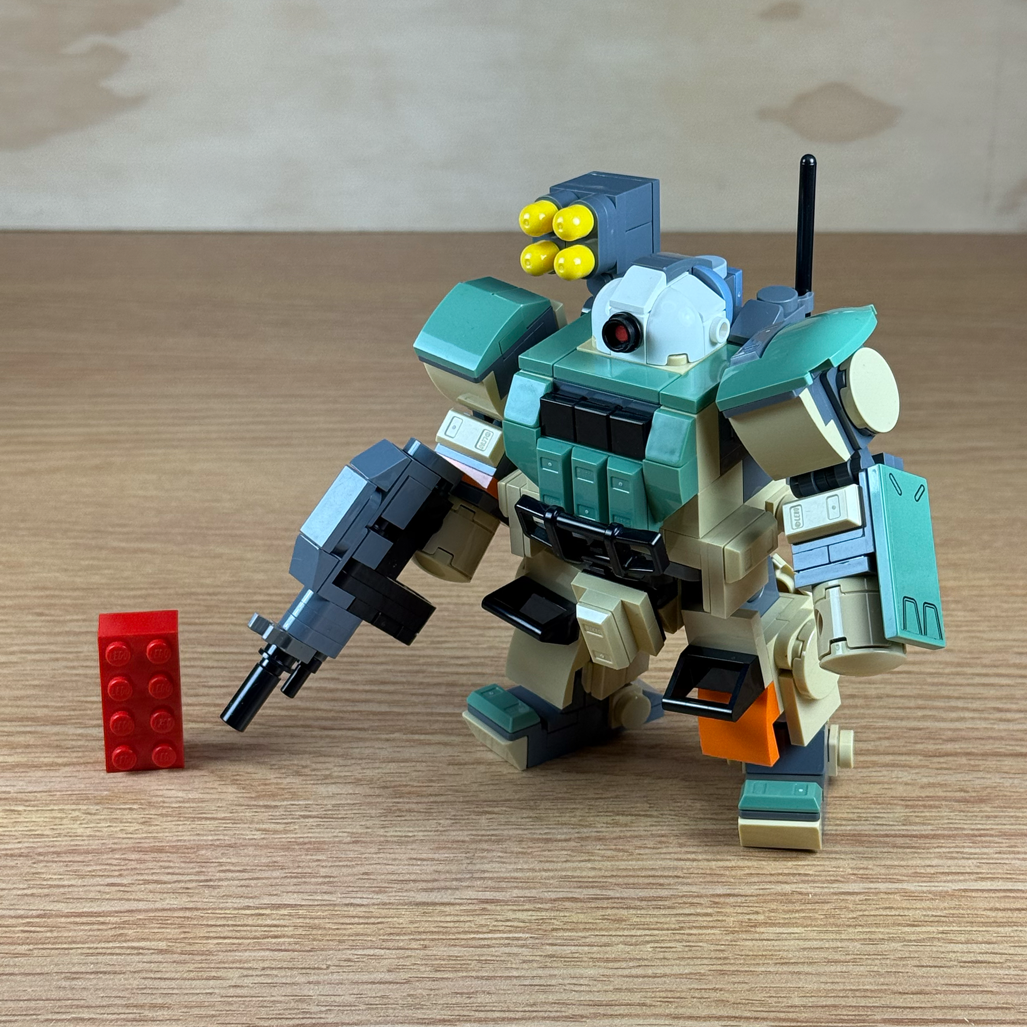 Baby Tactical Mech LEGO MOC studio image