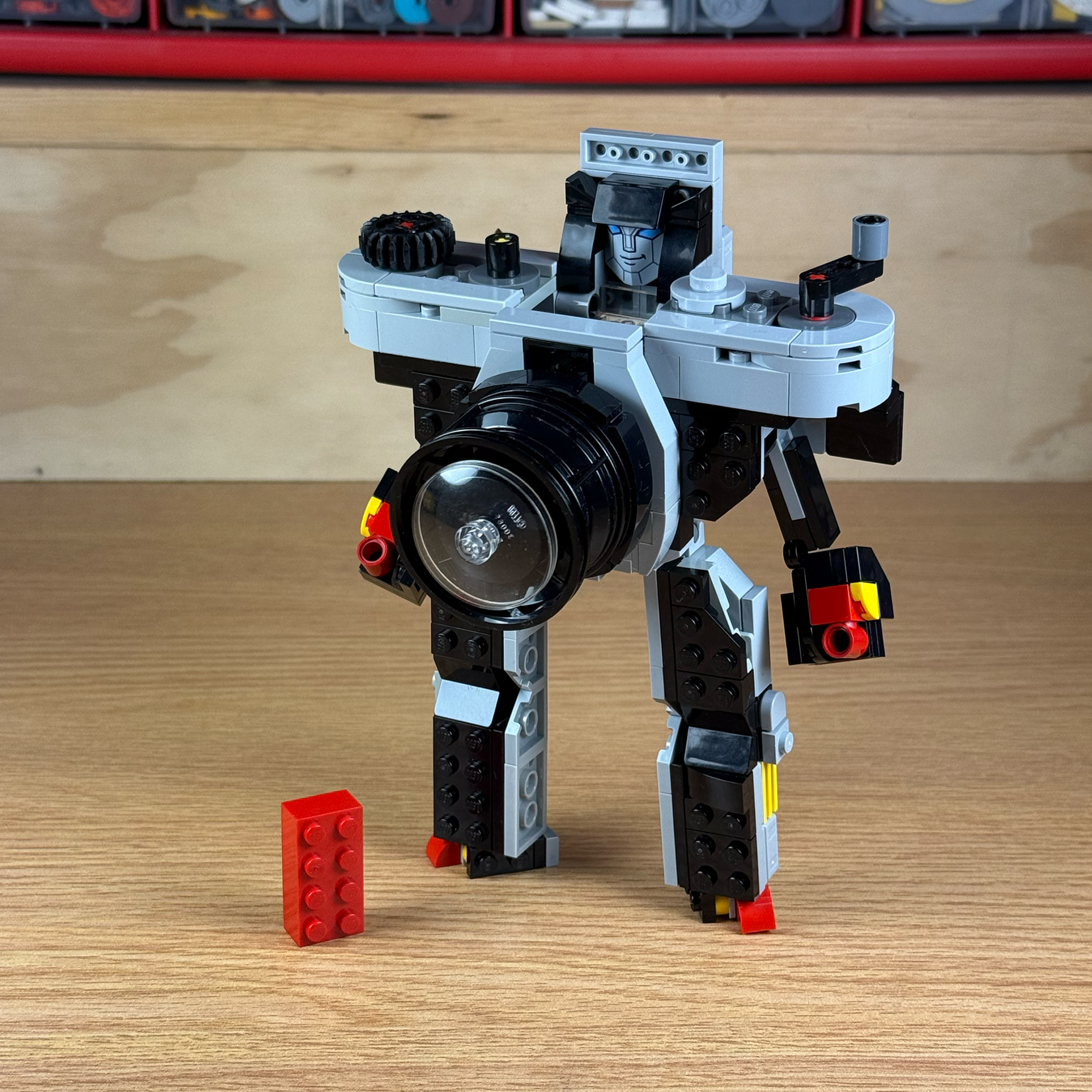 Camera Bot LEGO MOC studio image