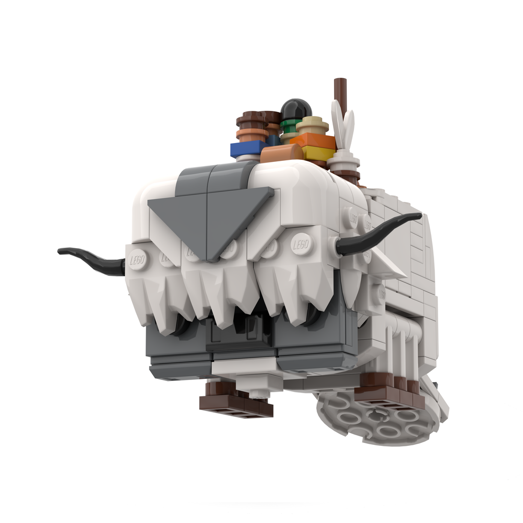 Air Buffalo and Friends LEGO MOC alternate angle