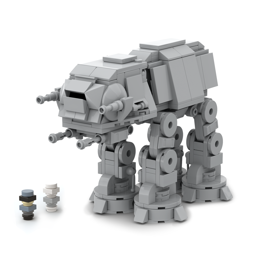 Adorable Transport LEGO MOC angled view