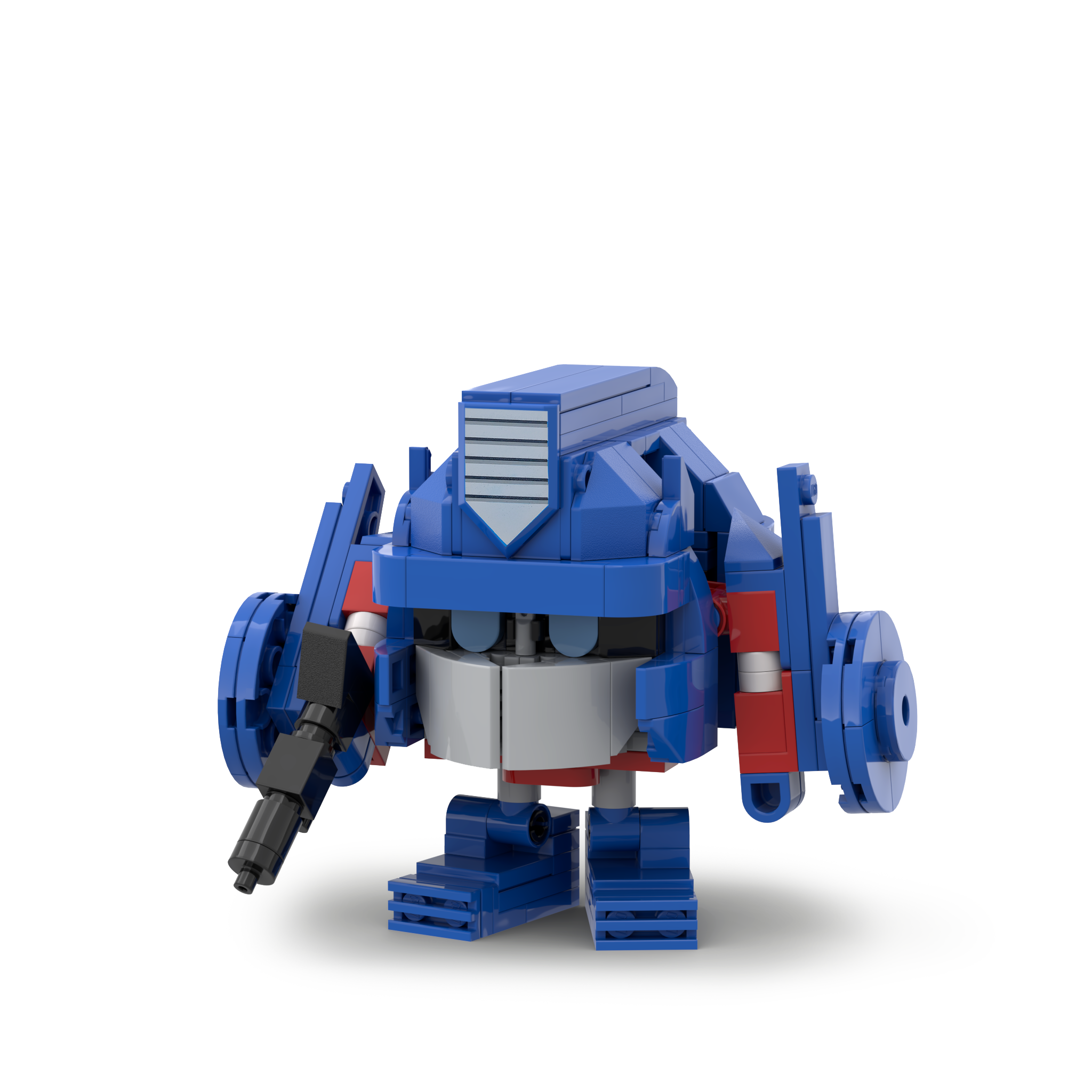 BLUE HELMET TRUCK BOT HEADCASE